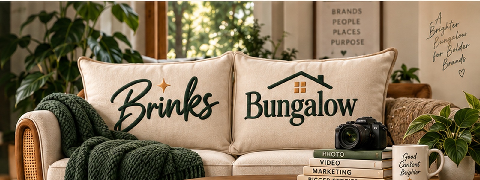 Brinks Bungalow creative studio concept